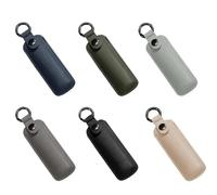 Usb Flash Drive Case 18pcs PU Leather USB Flash Drive Case Protective Storage Bag Key Ring Holder(Mix)