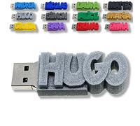 USB Flash Drive Customisable with Your Text silver silver 16