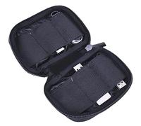 USB flash drive storage case, USB flash drive portable bag, features a double thick internal elastic band with 6 slots protective bagged for business trips, school, home, travel, ensure strong