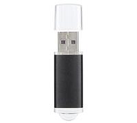 USB Flash Drive Transparent Cover Black Portable Storage Memory Stick 2 0 Interface Plug and Play for PC Tablet Computer Car Bluetooth Speaker TV Fast Transmission