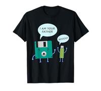 USB Floppy Disk I Am Your Father Geek Funny Gift T-Shirt
