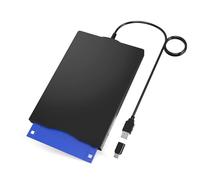 USB floppy drive and tape drive, easy conversion with floppy disk to USB converter, included zip drive, compatible with Mac and PC, Linux systems, Driverless Plug and Play