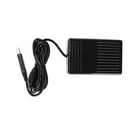 USB Foot Switch Pedal, Single Foot Switch with Indicator Light, High Sensitivity Programmable Pedal for Computer, Wide Ergonomic Design for Gaming Transcription Media Control