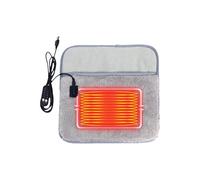 USB Foot Warmer - Adjustable with Timer Blanket, Elegant, Electric Heater for Mother, Grandma Adults Teens Elderly Bed | Multipurpose Outdoor Indoor Utility