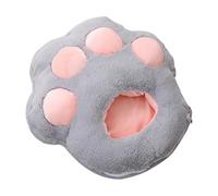 USB Foot Warmer - Cute Heating Pad Soft Plush Heated Foot Warmer - Cat Paw Feet Warmers, 3-Speed Temperatures Plush Warm Shoes for Travel, Bedroom, Offices, Home