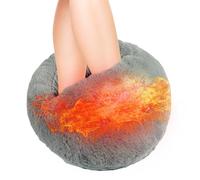 USB Foot Warmer, USB Heated Foot : Anti-Slip Dot Design Fast Heating Foot Warmer for Home 3 Levels and Tempera Control