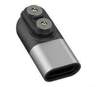 USB for C Magnetic Charger for LEDLENSER P&H Series Torches USB(Silver) | for premium aluminum alloy housing, scratch resistant, sl or black finish, compatible with for H series headlamps