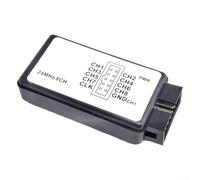 USB for logic Analyzer 24MHz 8CH for ARM for fpga Debug - High Sampling Tool for Microcontroller UART Signal Analysis 63x33mm