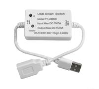 USB For Smart Switch Compatible with Ecosystem For For Wireless Control of 5V USB Devices via Mobile App