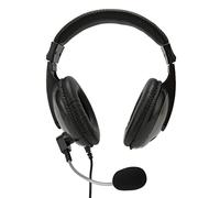 USB Gaming Headset for PC, Computer Headphones with Noise Cancelling Microphone, Surround Sound Wired Headset, Adjustable Volume, for Game Console Laptop