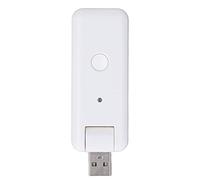 USB Gateway Smart Home Control Hub Wireless Mini Bendable 180 Degrees Bluetooth Zigbee Compatible Voice Control for Smart Home Automation ABS 32g