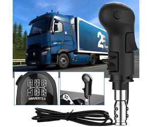 USB Gearshift Knob for Logitech G29 G27 G25 G920 Endxedo PC Racing Shifter for Truck Simulator Game TH8A Gearshift Shifter Knob for ATS ETS2 PC Games