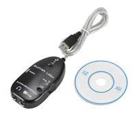 USB Guitar Cable - Guitar To PC Recording Audio Link Adapter | Professional Effects Interface Cable | Headphone Monitor Variable Speed Playback, Ideal Studio Home Learning Practice