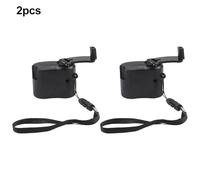 USB Hand Crank Charger Generator, 5.5V Manual Dynamo Power Bank for Mobile Phones & USB Devices - Portable Charger for Travel, Business