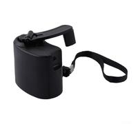 USB Hand Crank Phone Charger Manual Dynamo Generator Portable Mechanical Power Bank with 5.5V Output USB Outdoor Survival Charger for Travel Camping(Black)