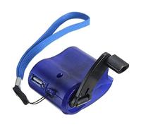 USB Hand Crank Phone Emergency Charger Portable MP4 Mobile Phone Charger, Hand Crank Generator Outdoor Emergency Charger USB Port Charger Power Bank Outdoor Manual Power Supply