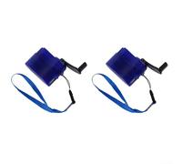 USB Hand Crank Power Source 2PCS Charger for Mobile Phones and Digital Devices in Emergencies