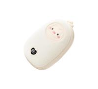 USB Hand Heater - 3000mAh Rechargeable Electric Heating Device, 3 Level Hands Warmer, Soft Velvet Shell, Compact Pocket Design | Mini Electric Hand Heating For Outdoor Office Travel Hiking Winter Use