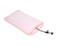 USB Hand Warmer Portable Foldable Fast Heating Electric Heated Pocket Hand Warmer, USB Heated Hand Warmer for Home Office, Graphene Heating Technology with Flannel Surface, Univers (Pink)
