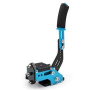 USB Handbrake Simulate Linear Racing Game Support G29 Series Steering Wheel Plug and Play Drive- Design CNC Machined Aluminum Mild Steel High Rigidity Spring Touchless Hall- Accuracy Compatible with P