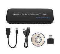 USB HDMI HD Video Capture Card, High Performance USB 3.0 Capture Device, Plug and Play for/Vista/7/8/Win10/Linux/OS, Supports 1080p 60Hz and 4K 30Hz Video Recording