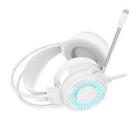 USB Headphones Corded Over Ear PC Headsets With Colorful Lighting Delicate Sound And Sensitive Microphone For Gamers Computer Headsets