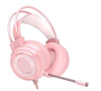 USB Headphones Corded Over Ear PC Headsets With Colorful Lighting Delicate Sound And Sensitive Microphone For Gamers Computer Headsets