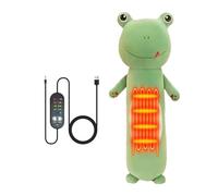 USB Heat Pad for Period 5 Heats Settings 5 Timer Modes Period Cramp Heat Pad 19.7x5.5 Cute Cat Stuffed Animal for Neck Back Pain Relax (F)