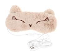 USB Heated 3D Sleeping Eye Mask for Travel and Hotel Use