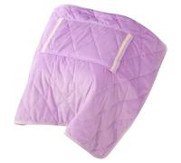 USB Heated Blanket 24 x 32" Winter Portable Heated Blanket with Hand Pocket Washable Soft Flannel Electric Hands and Knee Warmer Cozy Throw for Office Home, Purple