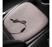 Usb Heated Car Seat Pad with Fast Heating USB & 12V Portable Electric Heat Pad for Universal Car Office Chair Winter Warming Cushion Pet Bed Warmer Electric Seat Warmer (gray)