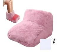 USB Heated Foot Warmer - Foot Warmer with Fast Heating For, Thermal Comfort Under Desk with Quick Heating Support, Plush Insulation to Relieve Pies