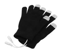 USB Heated Gloves Touch Screen Mitten for Winter Drivers | Cotton with Electronic Components, Plug-and-play Power from Chargers or Banks, Flexible Fit for Commuting