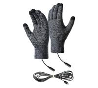 USB Heated Gloves - Warm Winter Gloves | 3-Mode Electric Heated Glove | Rechargeable Heating For Men Women | Adjustable Electric Warming Cover | Outdoor Anti-Slip Hand Wear For Cold Weather