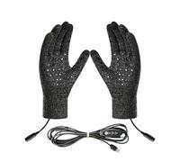 USB Heated Gloves - Warm Winter Gloves | 3-Mode Electric Heated Glove | Rechargeable Heating For Men Women | Adjustable Electric Warming Cover | Outdoor Anti-Slip Hand Wear For Cold Weather
