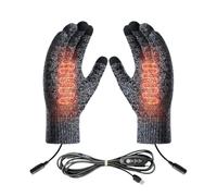 USB Heated Gloves - Winter Outdoor Heating Technology, Three Mode Temperature Control, Touchscreen Compatible Design | Outdoor Sports Cycling Cold Weather Men Women Adults Teens Athletes