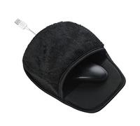 USB Heated Pad Typing Hand Warmer Winter Plush Heating Pad Desk Computer Accessory For Office Work Home Typing Hand Warmer Gaming Mat For Office Work Home