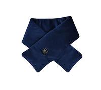 USB Heated Scarf with 3 Levels Adjustable Temperature, Rechargeable Windproof Warm Winter Scarf Neck Heat Pad Scarf (Blue)
