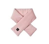 USB Heated Scarf with 3 Levels Adjustable Temperature, Rechargeable Windproof Warm Winter Scarf Neck Heat Pad Scarf (Pink)