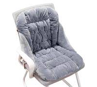 USB Heated Seat Cushion, 9 Heat Setting Soft Heated Seat Cushion with Adjustable Buckle Comfort Office Chair Heater for Offices Chair Sofa, Home, Back, Lumbar(Gray1)