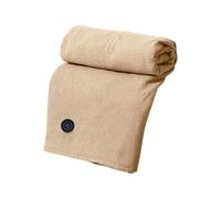 USB Heated Shawl Wraps, Wearable Electric Blanket - Portable and 3 Heat Levels, Warming Cloak Blanket, Suitable for Keeping Warm in Cold Weather, Available in Many Occasions, Unisex (Beige)