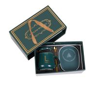 USB Heater Cup Warmer Mug Heating Coaster 12 * 16cm Metal Glass USB Heater and Other Holidays Providing Long-Lasting Performance Energy Saving with its Energy-efficient (Green with Cup)