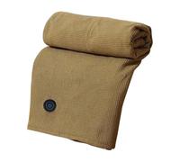 USB Heating Blanket, Flannel Blanket Washable, Quickly Heated in 15 Seconds with Three Temperature Adjustments Suitable for Home/Office Use(Green)