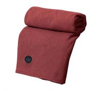USB Heating Blanket, Flannel Blanket Washable, Quickly Heated in 15 Seconds with Three Temperature Adjustments Suitable for Home/Office Use(Red)
