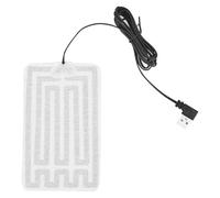USB Heating Film Electric Heating Pad Foldable Electric Foot Warmer Multi-Function Carbon Fiber Heated Mat for Clothes Gloves Shoes