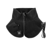 USB Heating Neck Pillow - 25 Inches Flannel Fabric | Portable Neck and Shoulder Pillow - 3 Temperature Levels for Office, Travel, Outdoor, Relaxing, Seniors, Men and Women