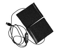 USB Heating Pad for Travel - Adjustable Strap Plug into Electric Pack, Travel Heating Pad for Airplane - for Shoulder, Body, Bed, Office, Knee, Feet, Camping, Back and Neck