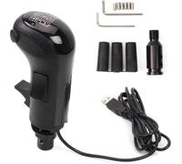 USB High Low Gear Shifter Knob for Logitech G25 G27 G29 G920 TH8A | 18-speed mapping, 3 adapters and 2 wrenches included. Plug-and-play USB for PC truck sims.