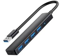 USB Hub 3.0, ANKKY 4-Port USB 3.0 Hub USB Splitter USB Expander for Laptop, Xbox, Flash Drive, HDD, Console, Printer, Camera,Keyborad, Mouse-1FT