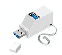 USB Hub,3 Port USB Splitter ,USB 3.0 High Speed Splitter for Surface Pro,XPS,Notebook PC,USB Flash Drives, MacBook (White)